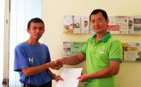 Sống Xanh tài trợ cho quỹ Rút Ngắn Khoảng Cách